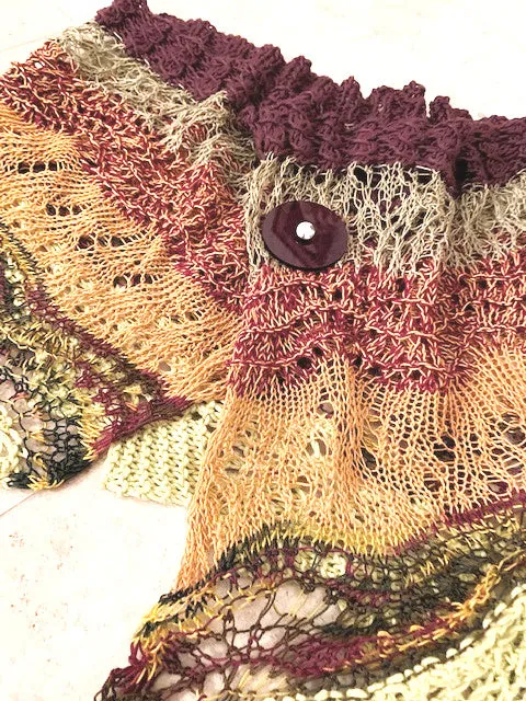 Bodhi shawl pattern