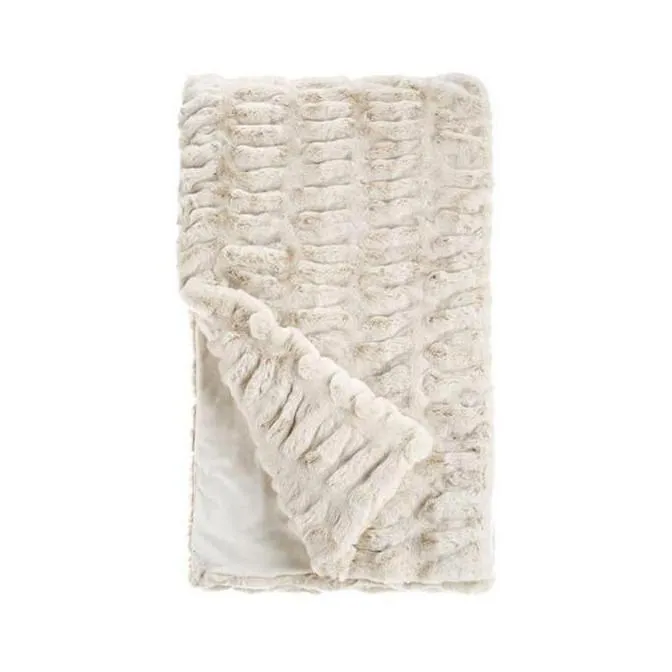 Couture Faux Fur Throw