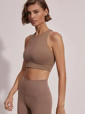 Freesoft Bea Bra by Varley | Taupe Stone