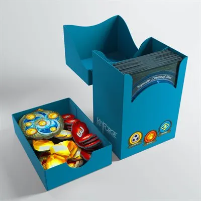 Gamegenic Deck Box: Keyforge Gemini - Blue (80ct)