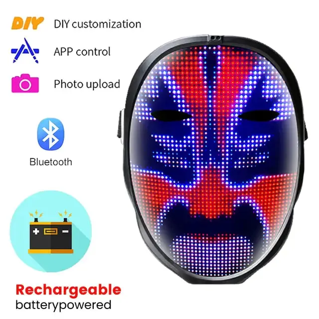 LED Face Mask - Party