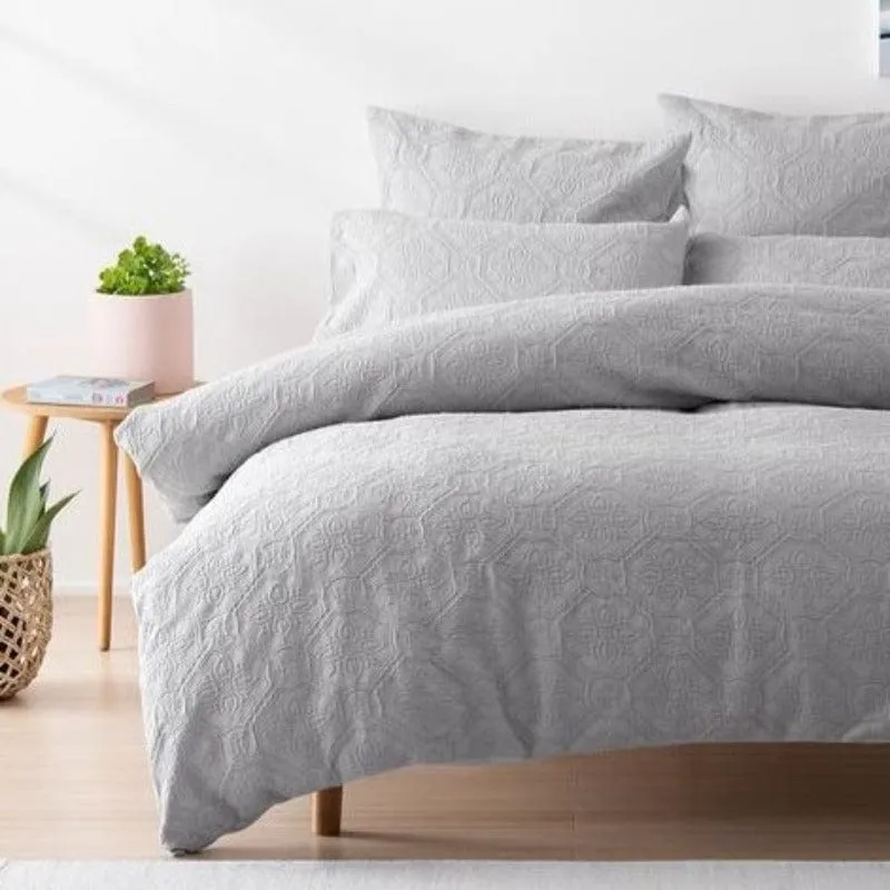Linen House Silver arabella Duvet Cover Set