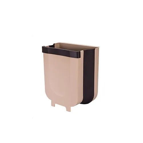 Portable Kitchen Hanging Mounted Folding Waste Bin