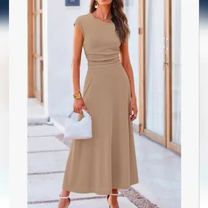 PRETTYGARDEN Women's 2 Piece Summer Outfits Dressy Casual Knit Short Sleeve Crop