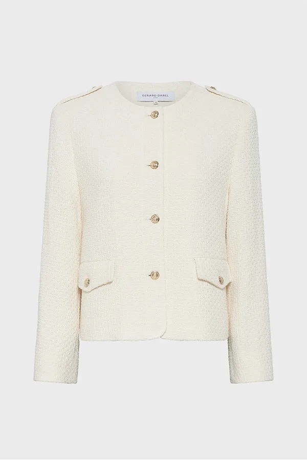 RONIE PLAIN TWEED JACKET