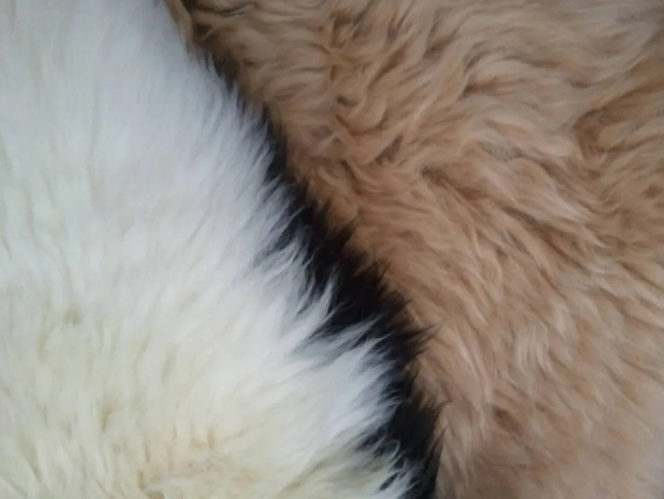 Sheepskin Blanket - Full Stripes