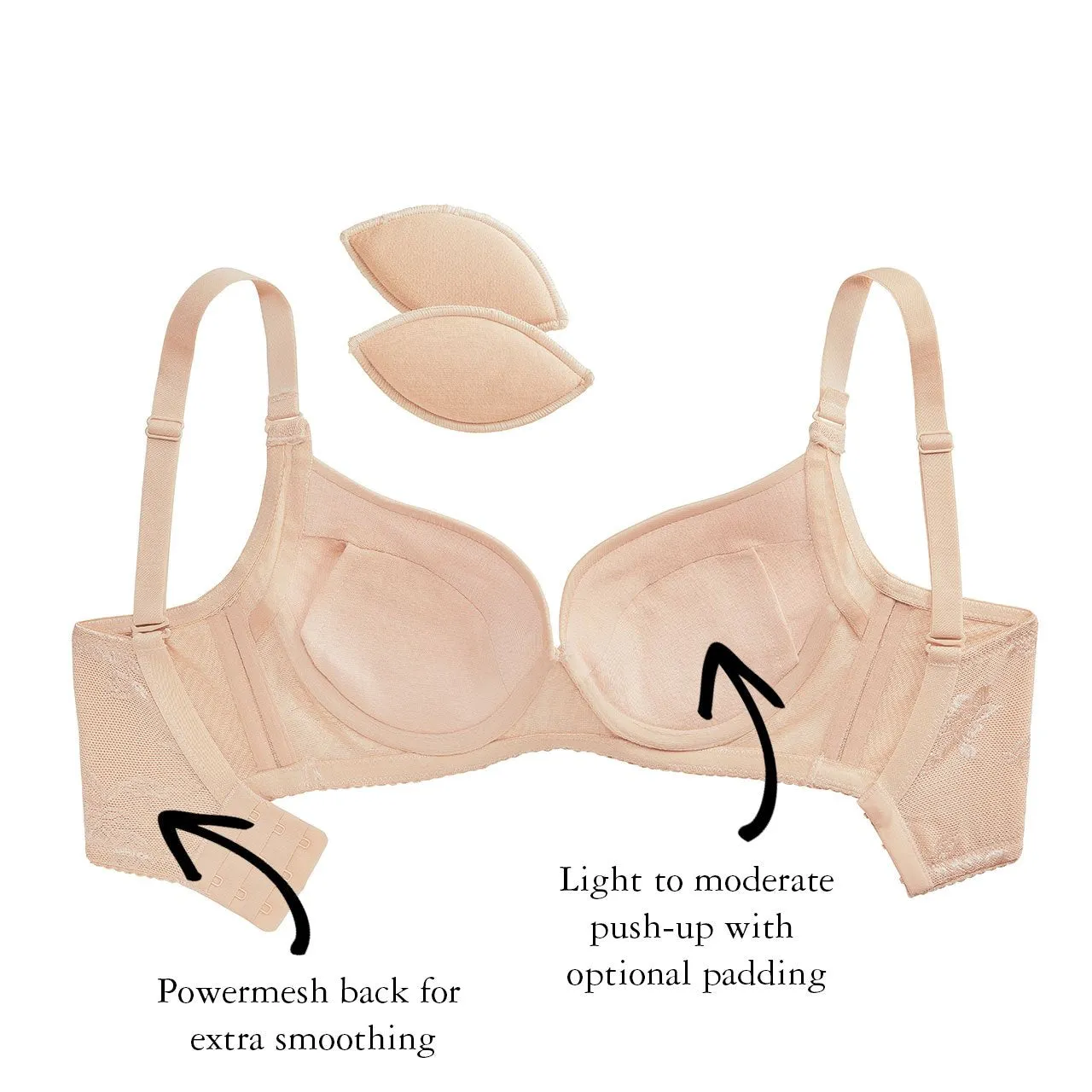 The Little Bra  Company - Celeste Bra Nude
